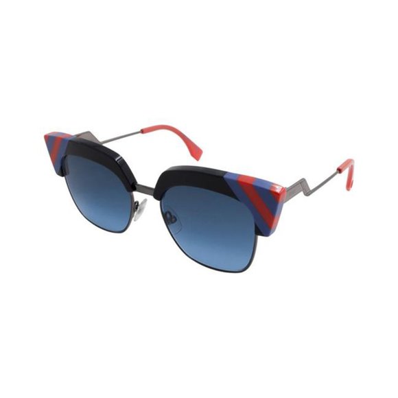 Fendi Waves Square Sunglasses FF0241S PJP 08 50 Bl